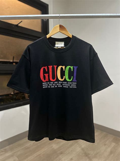 gucci cities tee